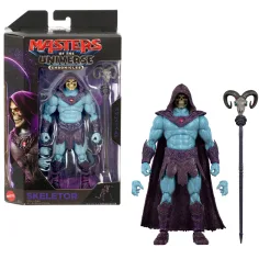 Mistři vesmíru: Ochránci vesmíru - Skeletor (kostnatý obličej) deluxe akční figurka - Mattel