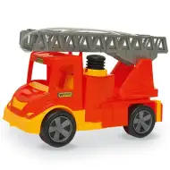 Mnoho hasičských aut s vodní pumpou - Wader