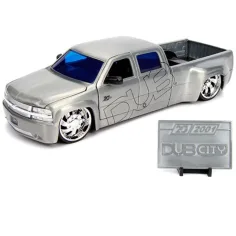Model auta Chevy Silverado Dooley z roku 1999, kovový v měřítku 1/24 - Simba Toys obrázek 5