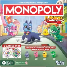 Monopoly Junior - společenská hra s figurkami zvířátek - Hasbro