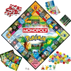 Monopoly Pokémon stolní hra - Hasbro obrázek 2