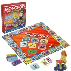 Monopoly Virtuální banka stolní hra – Hasbro obrázek 3