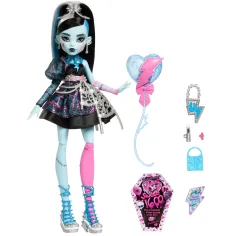 Monster High: Strašidelně sladká narozeninová tajemná párty panenka Frankie - Mattel obrázek 3