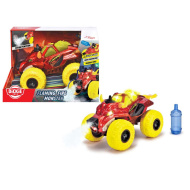 Monster truck ve tvaru plamenné býčí hlavy se světlem a zvukem - Dickie Toys