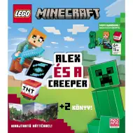 Móra: LEGO® Minecraft Alex a creeper zábavná kniha