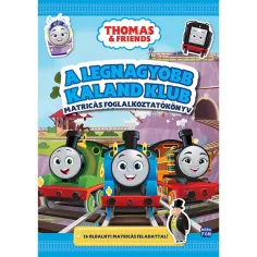 Móra: Thomas & Friends - Samolepková kniha aktivit Klubu největšího dobrodružství