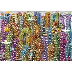 Mordillo Džungle puzzle 2000 dílků - Clementoni obrázek 2