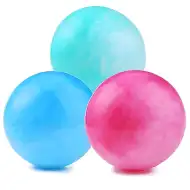 Mramorový vzor gumového míče v několika variantách, 23 cm.