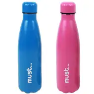 Musí... Dvojitá stěna kovová láhev 500ml ve dvou variantách