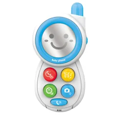 Music World: Modrý dětský telefon se světlem a zvukem obrázek 3