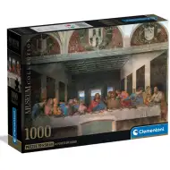 Muzejní sbírka: Leonardo da Vinci - Poslední večeře 1000dílné puzzle - Clementoni
