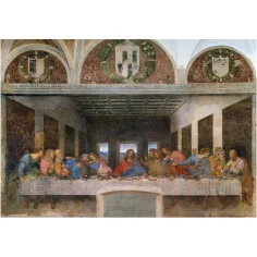 Muzejní sbírka: Leonardo da Vinci - Poslední večeře 1000dílné puzzle - Clementoni obrázek 2