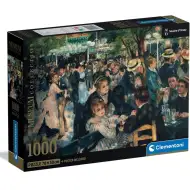 Muzejní sbírka: Renoir - Bál v Moulin de la Galette 1000dílné puzzle s plakátem - Clementoni