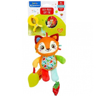 Na cestách plyšová liška s kousátkem - Clementoni