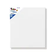 Napnuté bílé malířské plátno 60x70cm