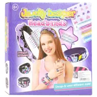 Návrhář šperků: Sada na výrobu čelenek s barevnými korálky a doplňky