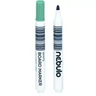 Nebulo: Bíleboardový popisovač se špičatým hrotem, zelená barva