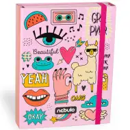 Nebulo: Box na sešity ve velikosti A5 girl power