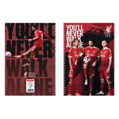 Nebulo: Liverpool spirálový sešit, čtverečkovaný, 60 listů, A4, 1 ks obrázek 2