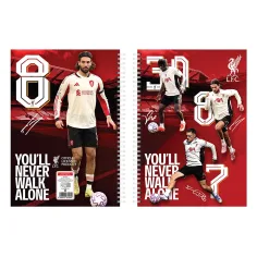 Nebulo: Liverpool spirálový sešit, linkovaný, 60 listů, formát A4, 1 ks obrázek 4