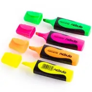 Nebulo: Neon textový zvýrazňovač 2-5mm, sada 4 kusů