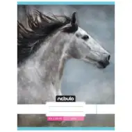 Nebulo: Šedý kůň hladký sešit A4 80-32