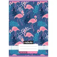 Nebulo: Sešit s flamingo motivem, linkovaný, 3. třída, 12-32 listů, A5, sešitý