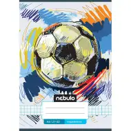 Nebulo: Sešit s fotbalovým motivem, linkovaný pro 4. třídu, formát A5, 27-32
