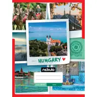 Nebulo: Sešit s hladkým maďarským motivem, 80 listů, 32 řádků, formát A4