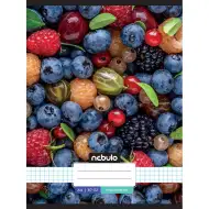Nebulo: Sešit s kovovými sponkami, čtverečkovaný, s ovocným vzorem 87-32 A/4