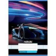 Nebulo: Sešit s linkami pro 2. třídu A5 16-32 Stylový vzor - Auta