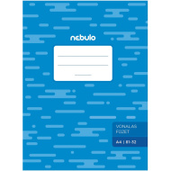 Nebulo: sešit sešívaný, linkovaný, 81-32, A/4