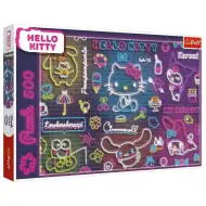 Neon Hello Kitty 500dílné puzzle - Trefl