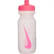 Nike Big Mouth láhev 650 ml v průhledné růžové barvě