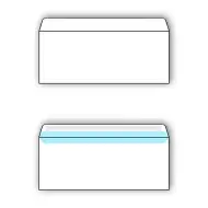 Obálka Spirit: Bílá, LA/4 11x23cm, 1 ks