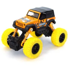 Off-Road oranžový terénní vůz na zpětné natažení 1/32 obrázek 2