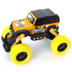 Off-Road žluté terénní vozidlo s tažným zařízením 1/32 obrázek 2