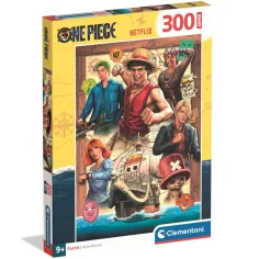 One Piece - posádka, 300dílné puzzle - Clementoni