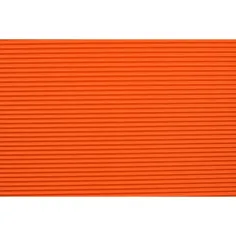Oranžová dekorační 3D vlnitá papírová role B/2 50x70cm 1ks obrázek 2