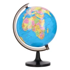 Orb Globe mini glóbus o průměru 8,5 cm, vzdělávací dekorace a učební pomůcka