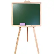 Přírodní dřevěná magnetická kreslící tabule