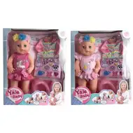 Panenka, která čůrá, s nočníkem a doplňky ve dvou variantách.