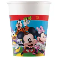Papírové kelímky s motivem Mickey Mouse, sada 8 ks, 200 ml