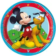 Papírové talíře s motivem Mickey Mouse, sada 8 ks, 23 cm