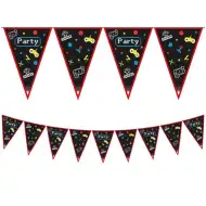 Party girlanda s herními motivy