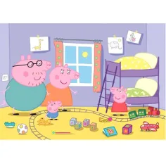 Peppa Pig 60 ks maxi puzzle - Clementoni obrázek 2