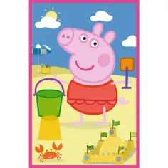 Peppa Pig síla přátelství 3x50dílné puzzle - Trefl obrázek 4