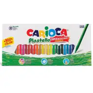 Plastello voskovky 30 ks sada - Carioca