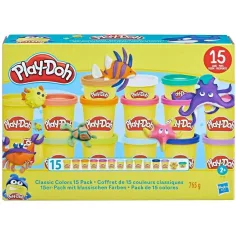 Play-Doh: Klasické barvy 15dílná sada modelíny - Hasbro