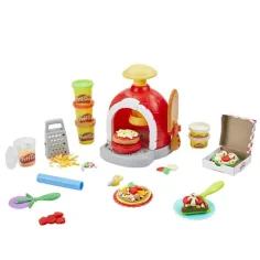 Play-Doh: Kuchyňské kreace, sada na výrobu pizzy s modelínou a doplňky 284g - Hasbro obrázek 2